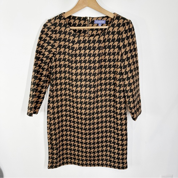 Vivienne Tam Dresses | Vivienne Tam Black Brown Houndstooth Shift Dress 8 | Color: Black/Brown | Size: 8 | Slantz1128's Closet Vivienne Tam Dresses | Vivienne Tam Black Brown Houndstooth Shift Dress 8 | Color: Black/Brown | Size: 8 | Slantz1128's Closet